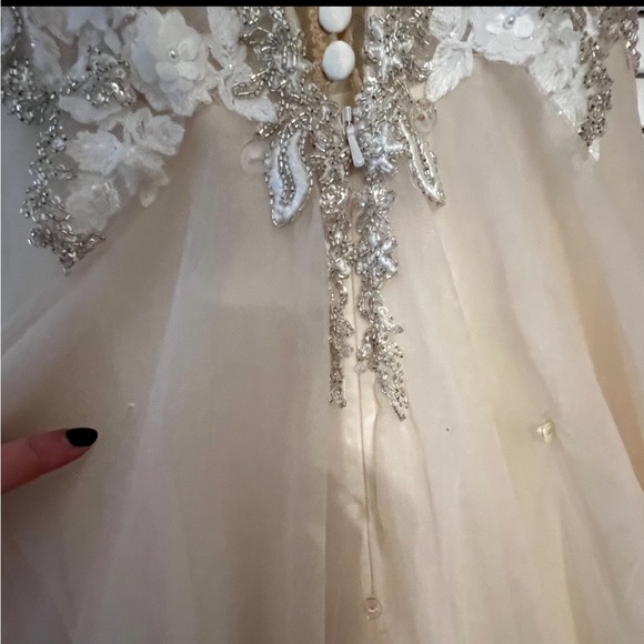 Pollardi Lanisideta Bridal Gown, lightly worn - Picture 10 of 12